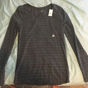 striped Loft shirt