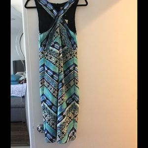 Eci colorful halter style dress