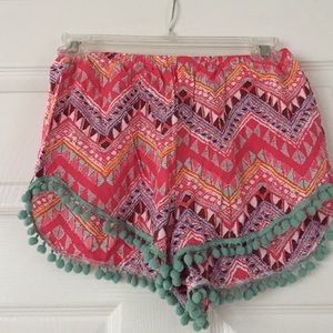 Multi color shorts