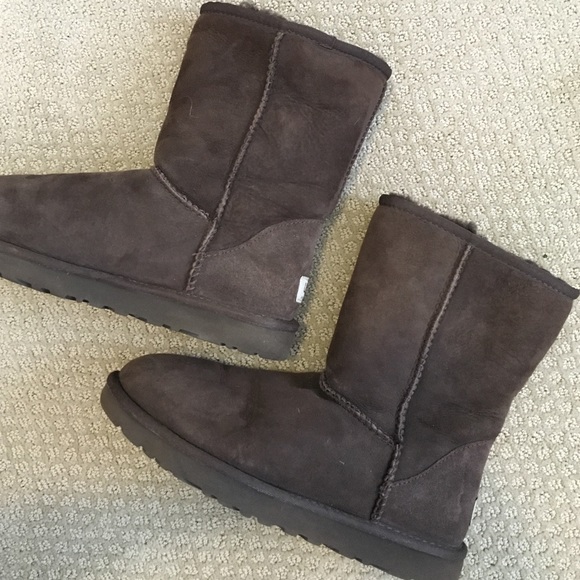 Size 8 short dark brown Uggs
