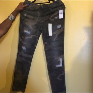 ABS Army Distressed Jeans