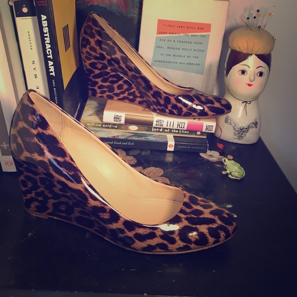 Jcrew leopard pumps