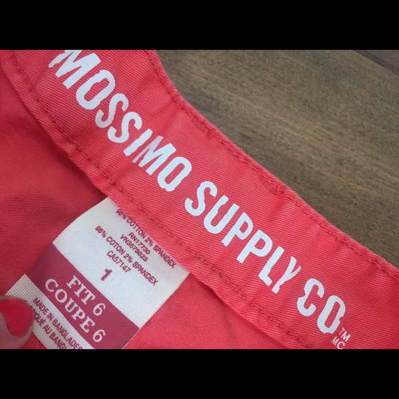 coral shorts - Picture 3 of 3