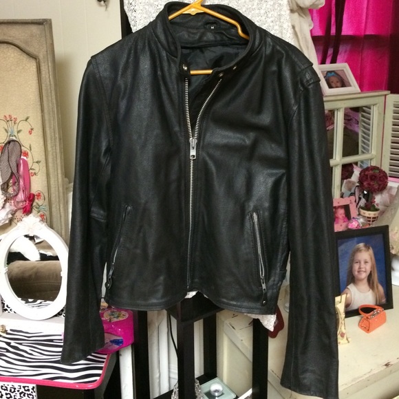 Weathered leather new never worn