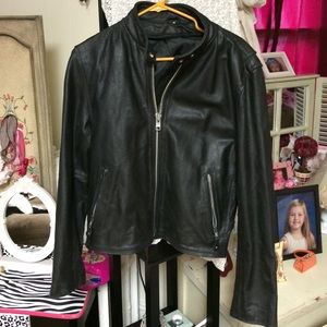 Weathered leather new never worn