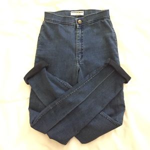 American Apparel Deep Blue Easy Jeans