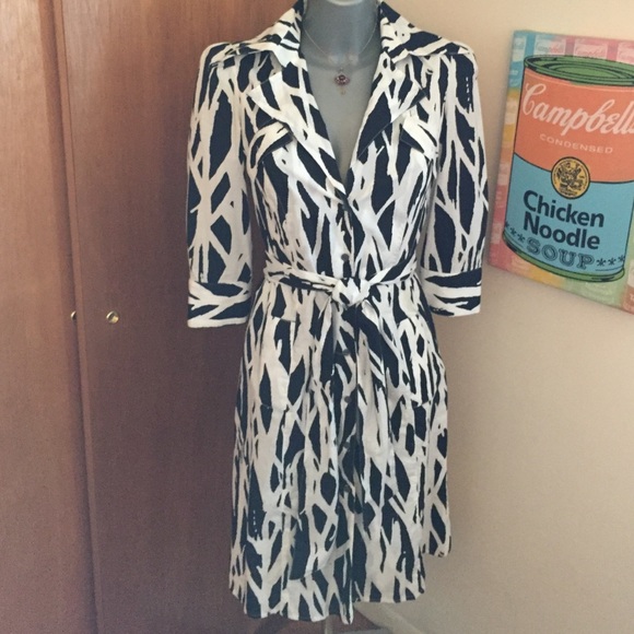 Diane Von Furstenburg shirt dress