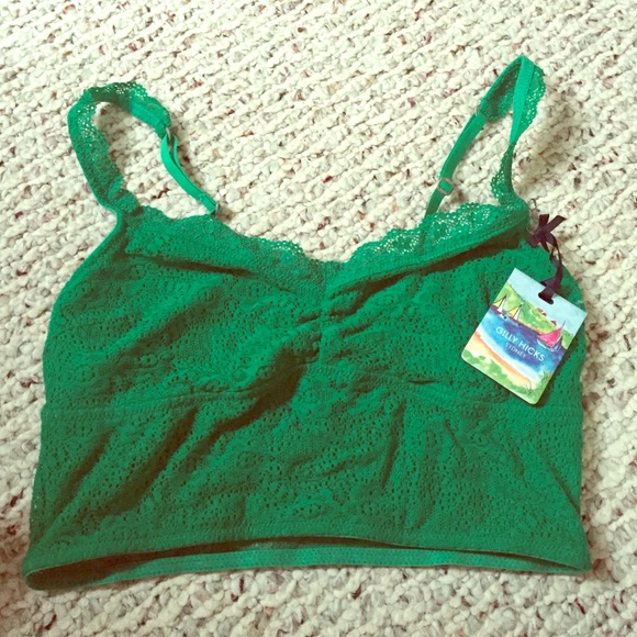 Gilly Hicks size Small. Green & NWT