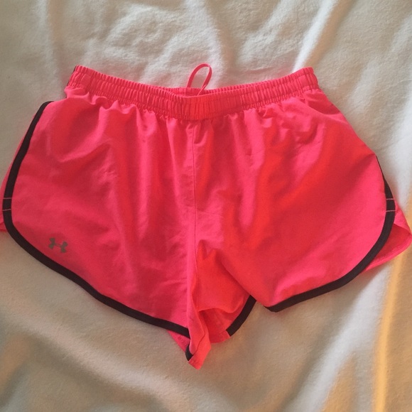 Under Armour Pink Running Shorts