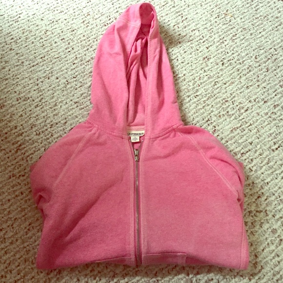 Express size Small pink sweatshirt