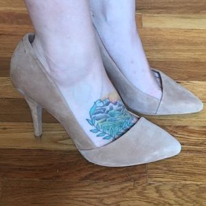 Madewell Suede Stilettos