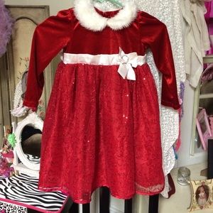 Children's Christmas dress beautiful like new
