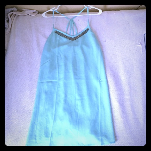 Teal dress from Charlotte Russe