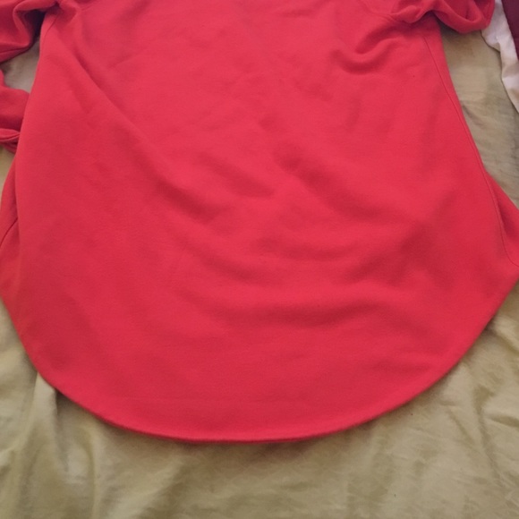 Red Nike Tech fleece Cape Hoodie - Picture 3 of 3