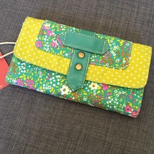 Floral Fabric Wallet