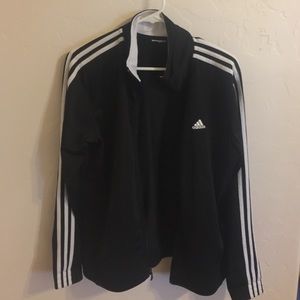 Adidas Black Striped Jacket