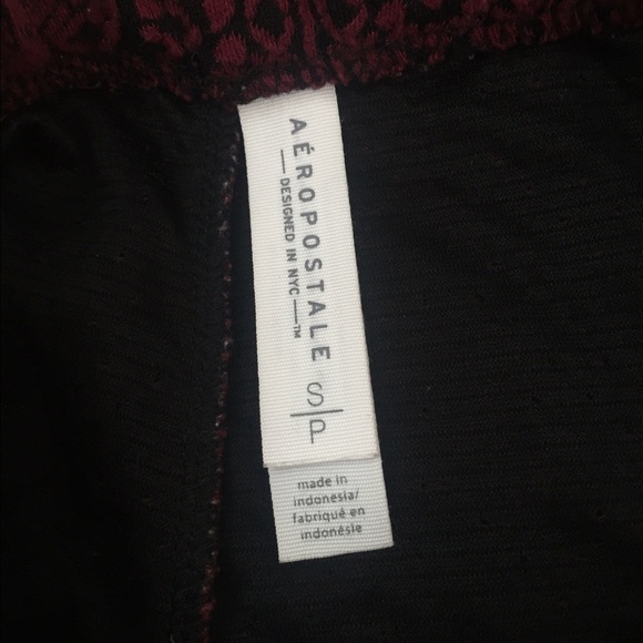 burgundy and black skater skirt - Picture 2 of 3