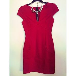 Red Fitted Dress