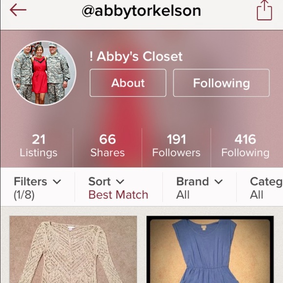 💥follow and shop my sister's closet!💥