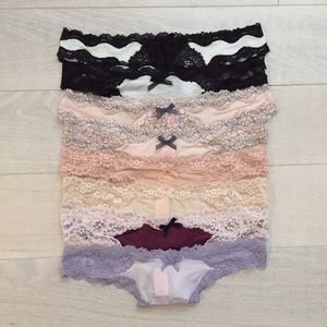 (nwot) Victoria Secret Dream Angels Panty Bundle