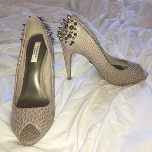 Vera Wang Spiked Heels