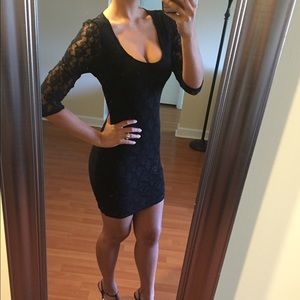 Black Guess lace dress