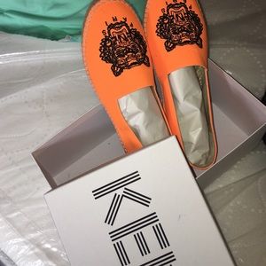 kenzo espadrilles orange