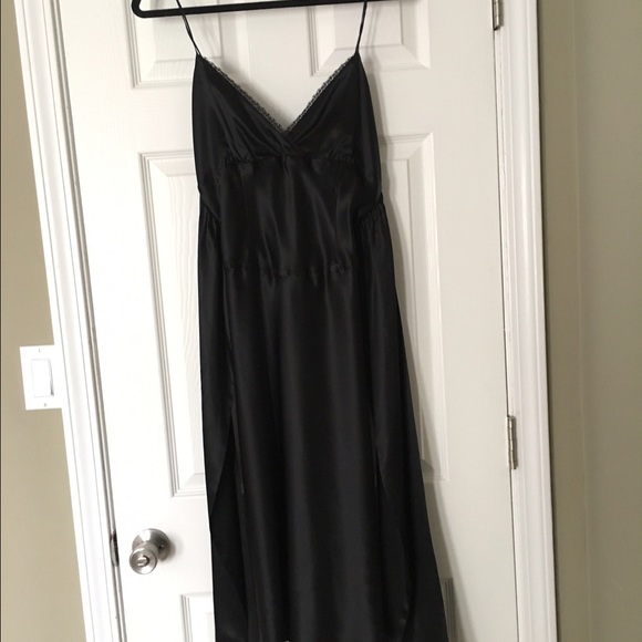 Arden B. 100% silk black cocktail dress - Picture 1 of 4