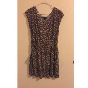 Forever 21 Floral Dress with Belt