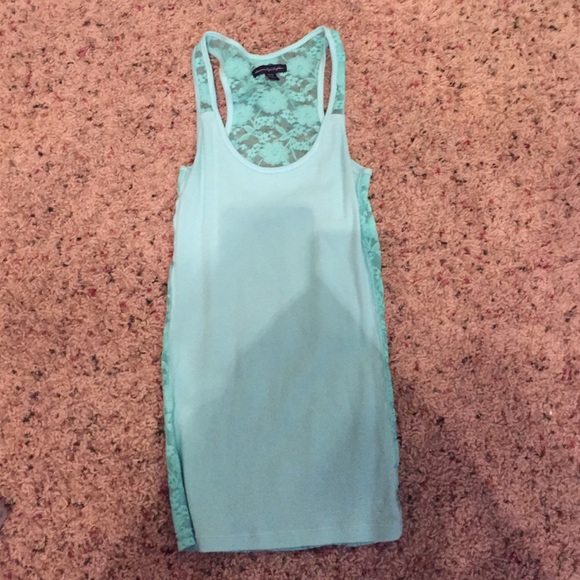 Light blue tank top