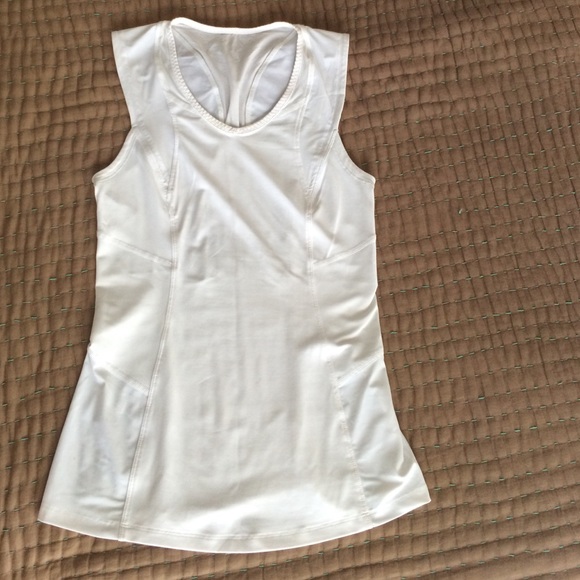 White Lululemon Tank
