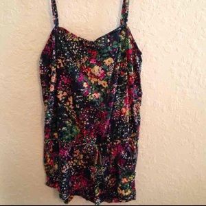 Pink by Victoria's Secret floral romper