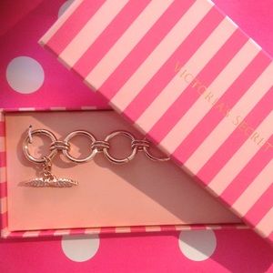 Rose gold Victoria's Secret angel bracelet