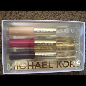 Michael Kors Glam Trio Lipgloss and Perfume