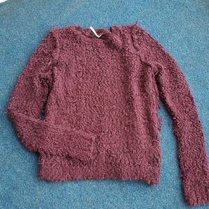 Purple Free People sweater