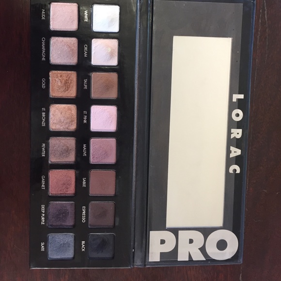 Lorac Pro eyeshadow palette