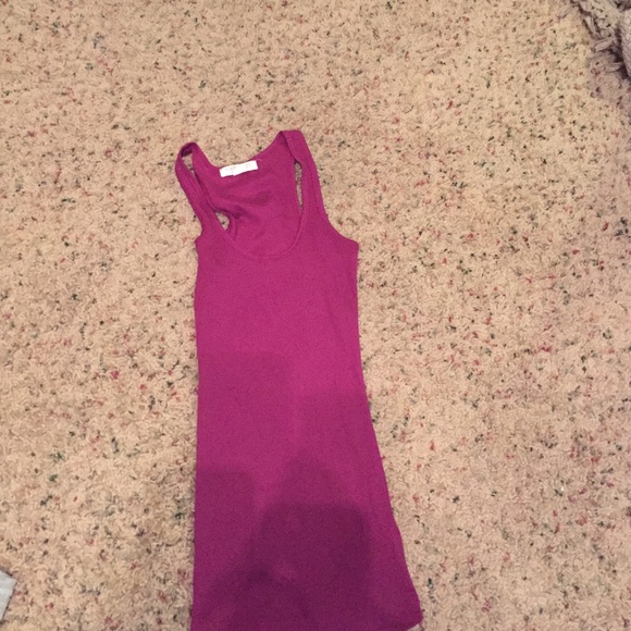 Purple tank top