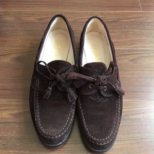 *sale* Authentic Vintage Chanel Dark Brown Loafers