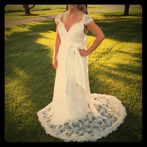 Boho/Beach/Country Wedding Dress Size 4/6