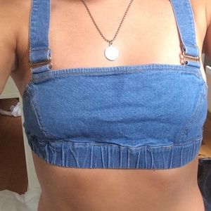 Urban outfitters overall styled bra let