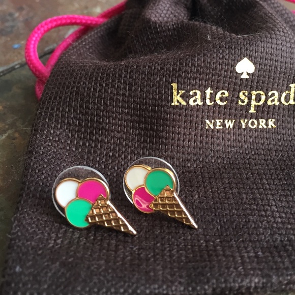 Kate spade ice cream earrings