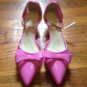 Pink kitten heels