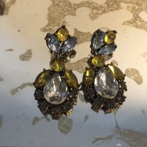 Anthropologie Gemstone Earrings