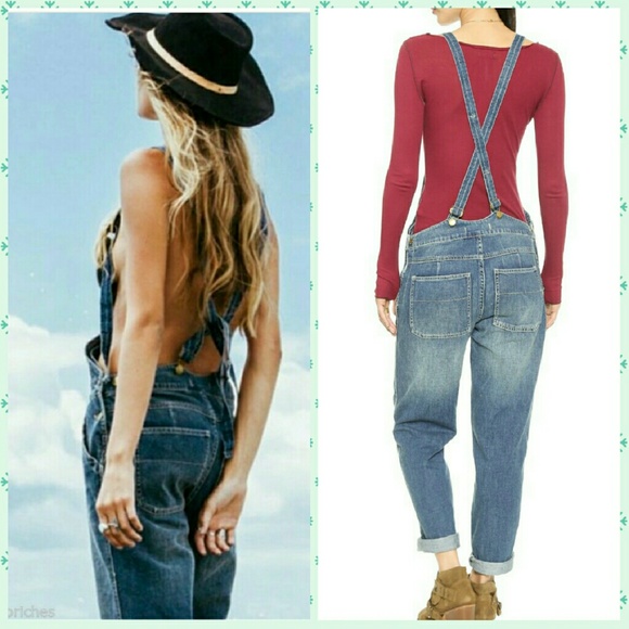 🛍SALE🛍Free People Surplice Overalls - Picture 4 of 4