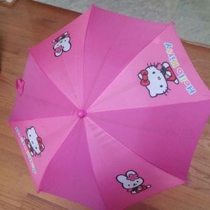 Girls Hello Kitty Umbrella