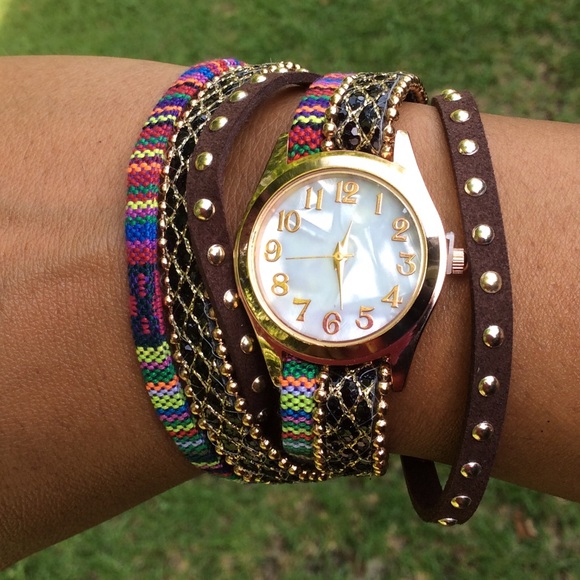 Beautiful Fashion Boho Wrap Watch - Picture 3 of 4