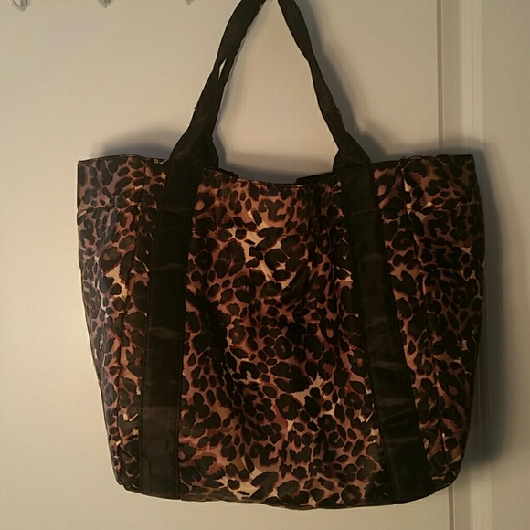 Cheetah print bag