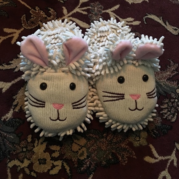 Never worn bunny slippers