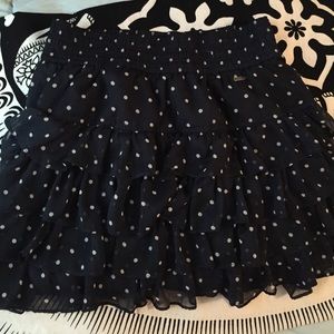 Hollister Poka Dot Skirt