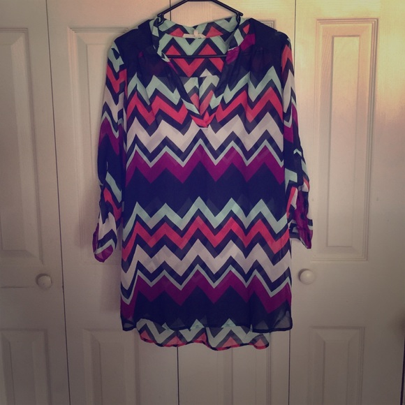 Chevron Blouse